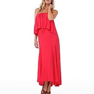 Buffalo David Bitton Coral hi-Lo dress